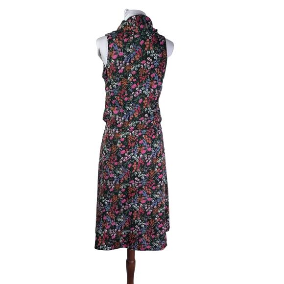 Vintage Lord and Taylor Act II Floral MIdi Dress M - Picture 4 of 10